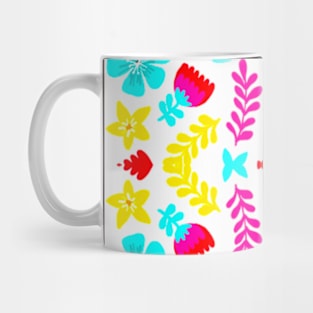 Flowery Pattern Design Mug